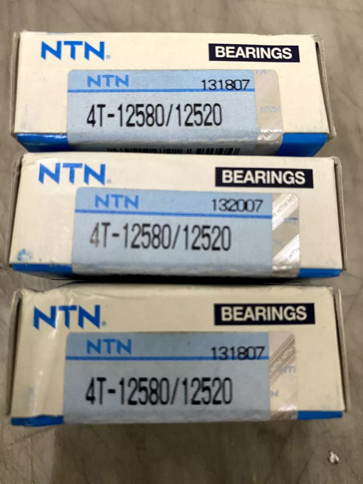 NTN 4T-12580/12520轴承